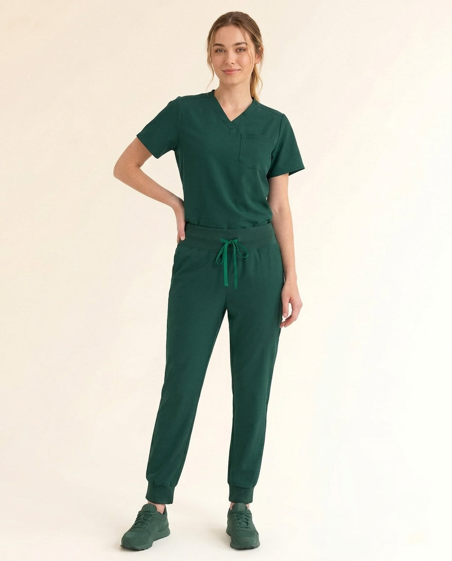 Women's Cura Basic Rune Classic Scrub Set