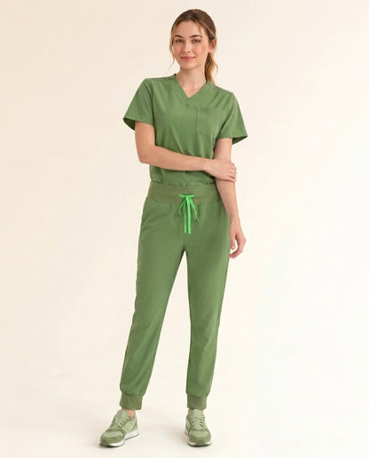 Women's Cura Basic Rune Classic Scrub Set