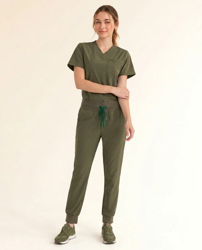 Women's Cura Basic Rune Classic Scrub Set