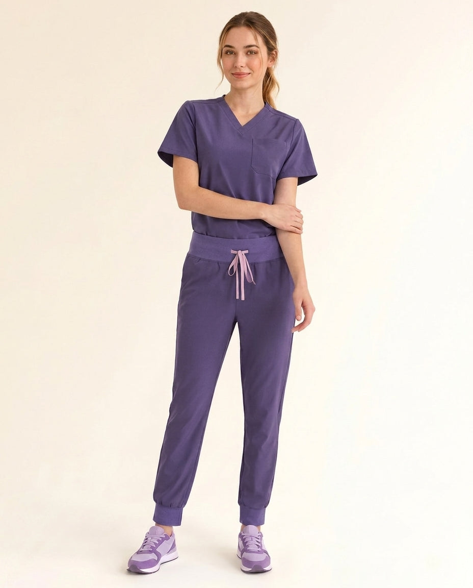 Women's Cura Basic Rune Classic Scrub Set