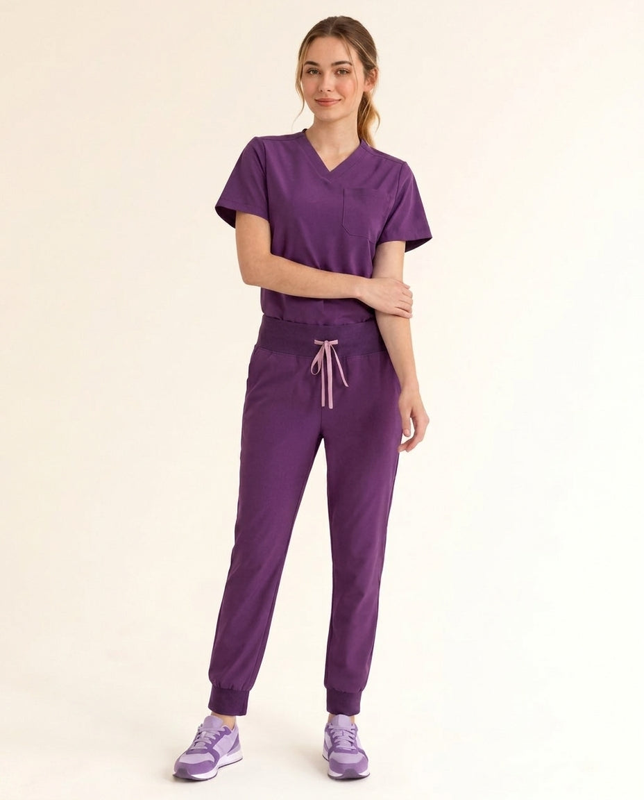 Women's Cura Basic Rune Classic Scrub Set