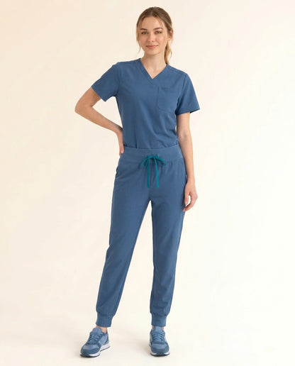 Women's Cura Basic Rune Classic Scrub Set