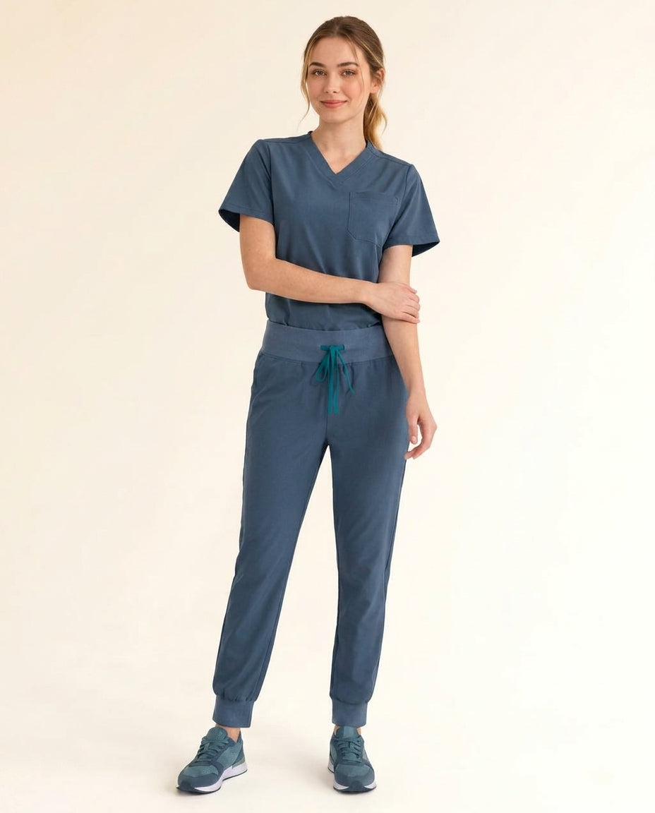 Women's Cura Basic Rune Classic Scrub Set