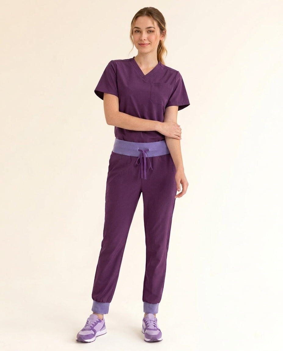Women's Cura Basic Rune Classic Scrub Set
