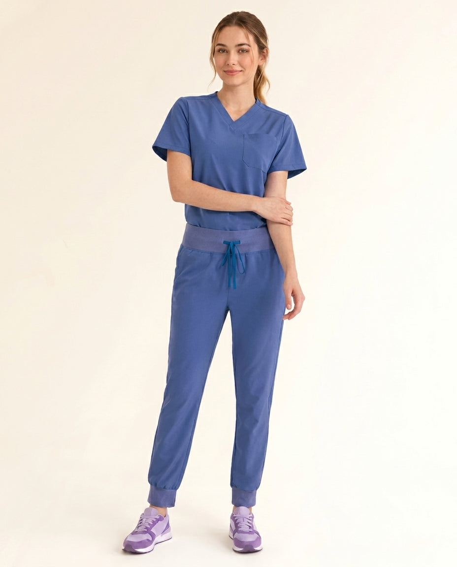 Women's Cura Basic Rune Classic Scrub Set