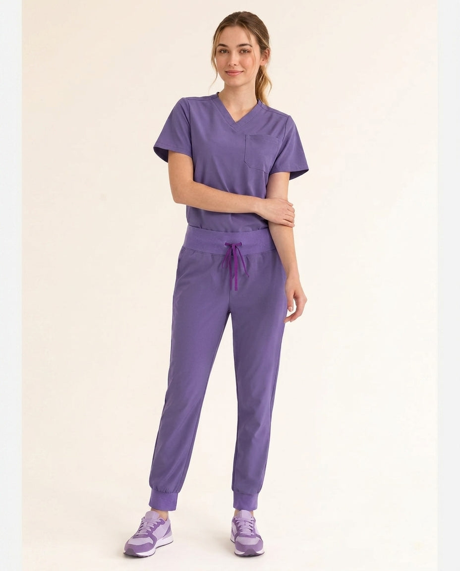 Women's Cura Basic Rune Classic Scrub Set