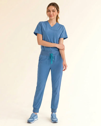 Women's Cura Basic Rune Classic Scrub Set