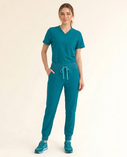 Women's Cura Basic Rune Classic Scrub Set