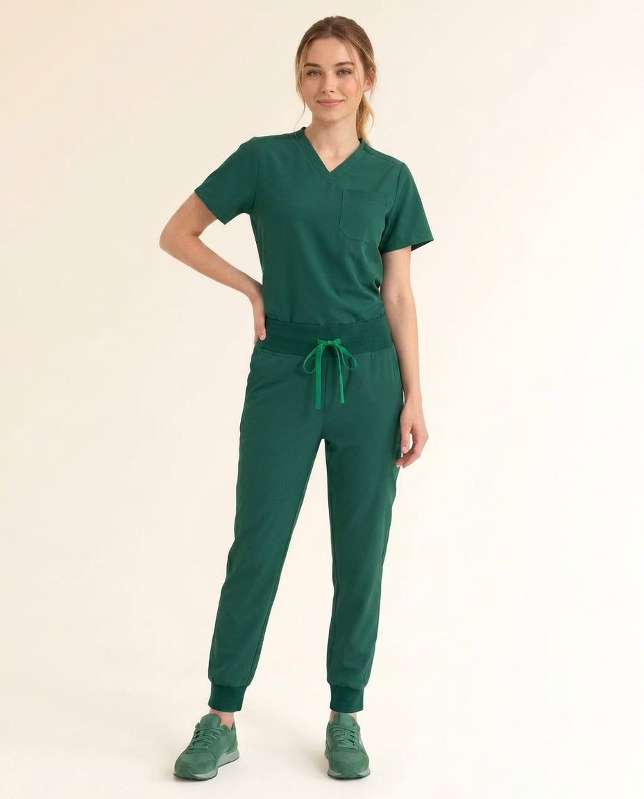Women's Cura Basic Rune Classic Scrub Set