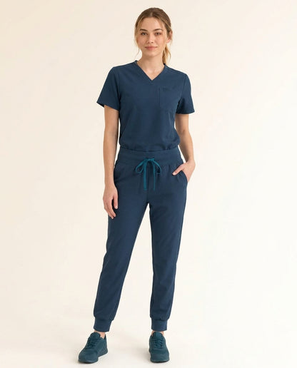 Women's Cura Basic Rune Classic Scrub Set