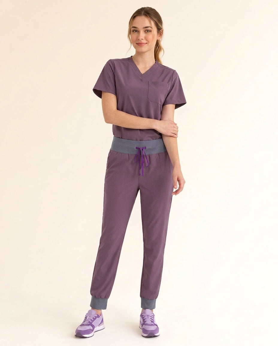 Women's Cura Basic Rune Classic Scrub Set