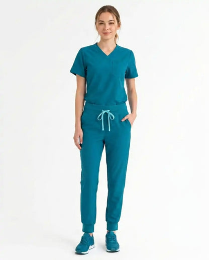 Women's Cura Basic Rune Classic Scrub Set