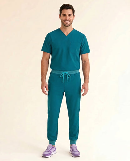 Men's Cura Basic Rune Classic Scrub Set