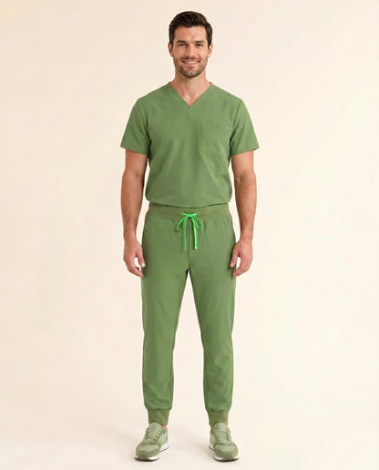 Men's Cura Basic Rune Classic Scrub Set