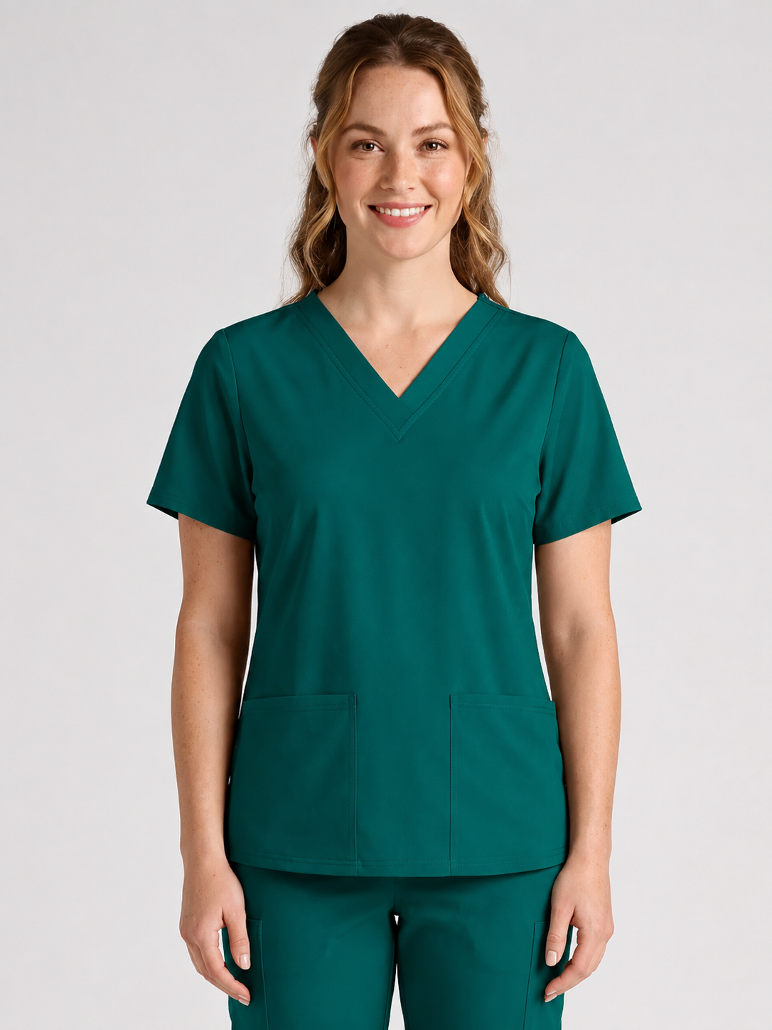 Women's Cura DualPocket Scrub Top
