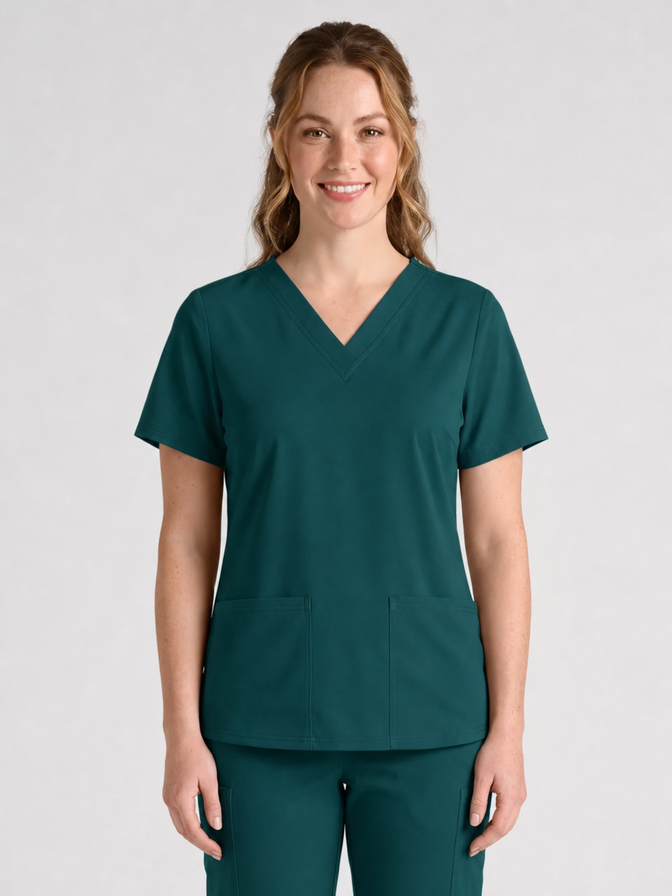 Women's Cura DualPocket Scrub Top