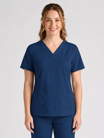 Women's Cura DualPocket Scrub Top