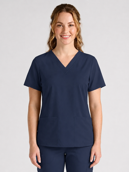Women's Cura DualPocket Scrub Top