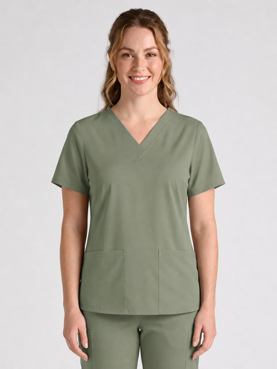 Women's Cura DualPocket Scrub Top