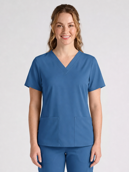 Women's Cura DualPocket Scrub Top