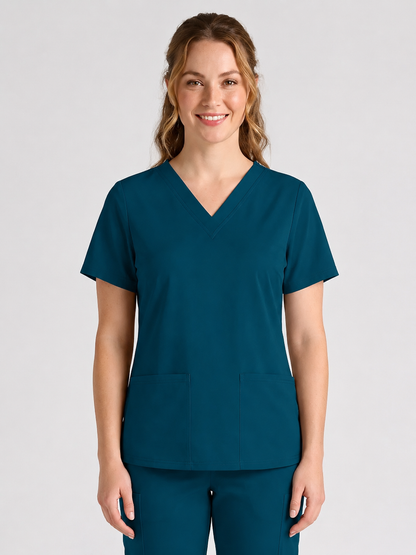 Women's Cura DualPocket Scrub Top