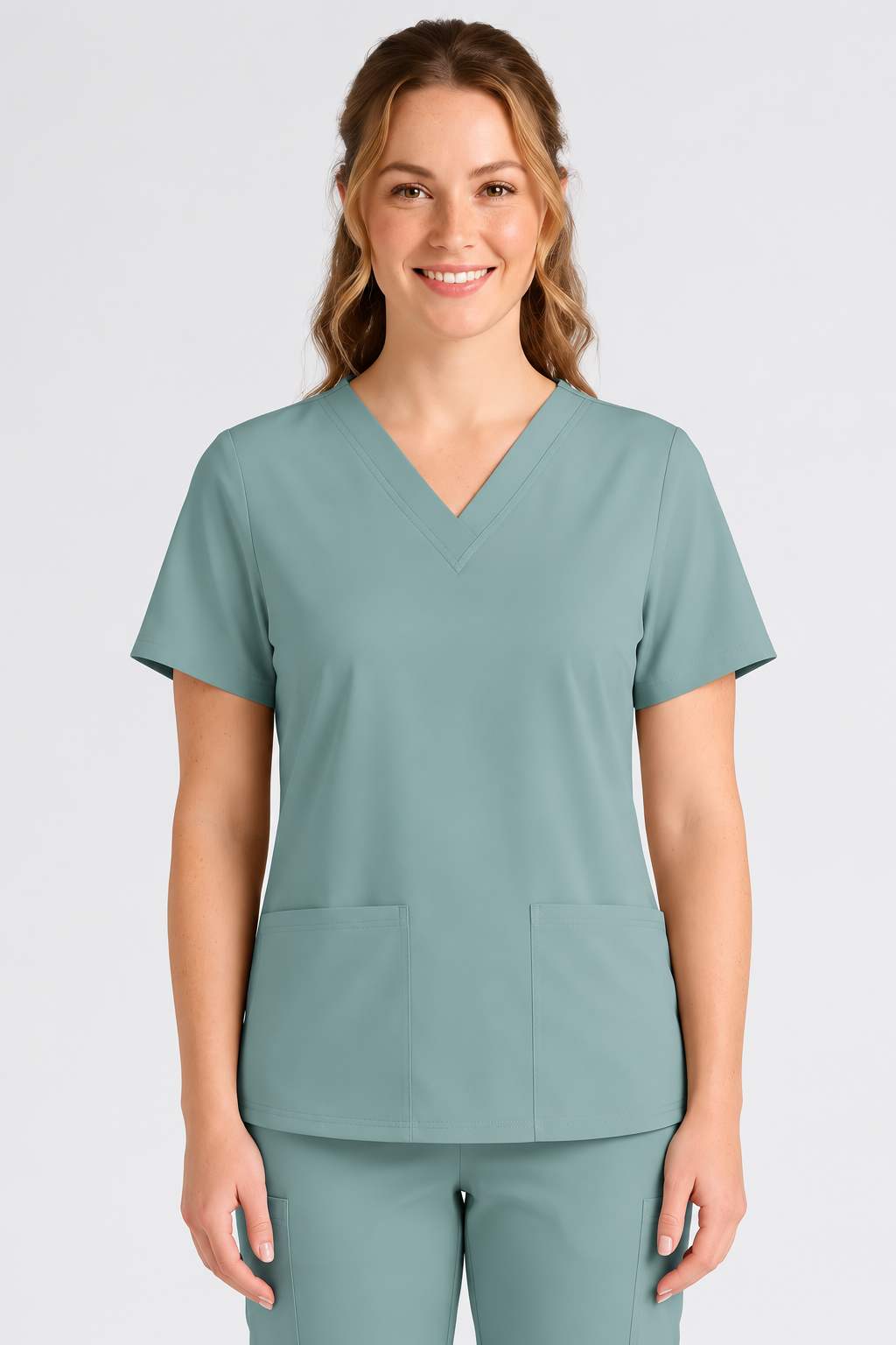 Women's Cura DualPocket Scrub Top