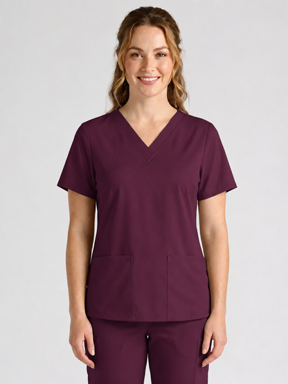 Women's Cura DualPocket Scrub Top