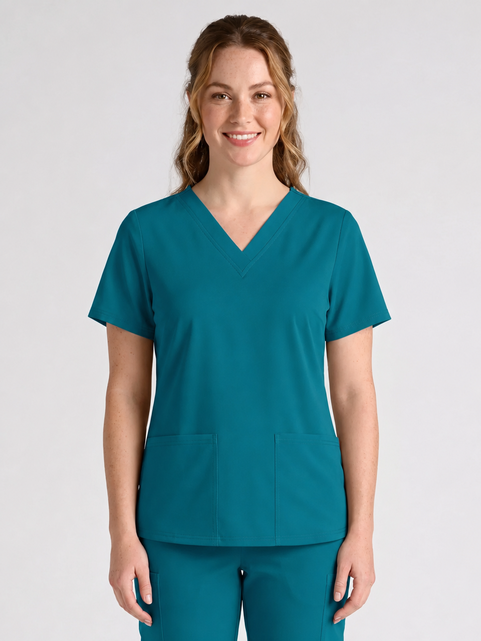 Women's Cura DualPocket Scrub Top