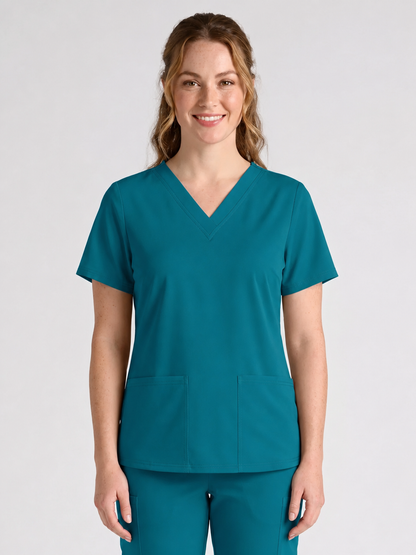 Women's Cura DualPocket Scrub Top
