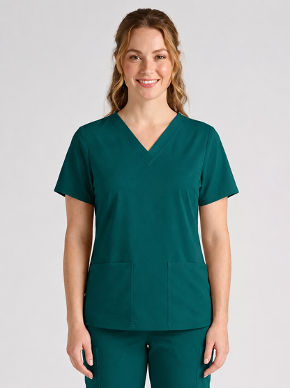 Women's Cura DualPocket Scrub Top