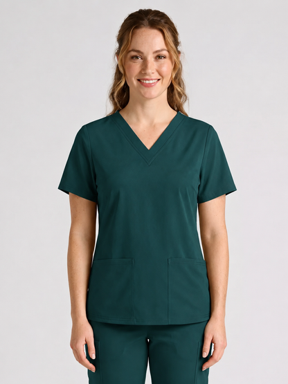 Women's Cura DualPocket Scrub Top