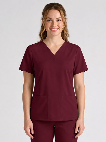 Women's Cura DualPocket Scrub Top