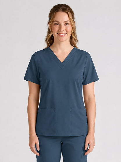 Women's Cura DualPocket Scrub Top