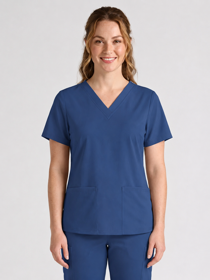 Women's Cura DualPocket Scrub Top