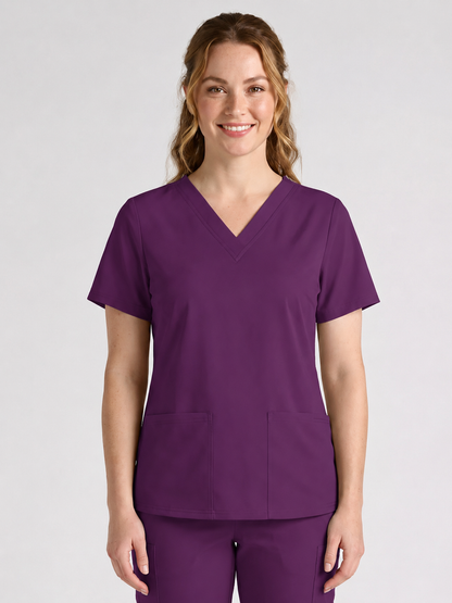 Women's Cura DualPocket Scrub Top