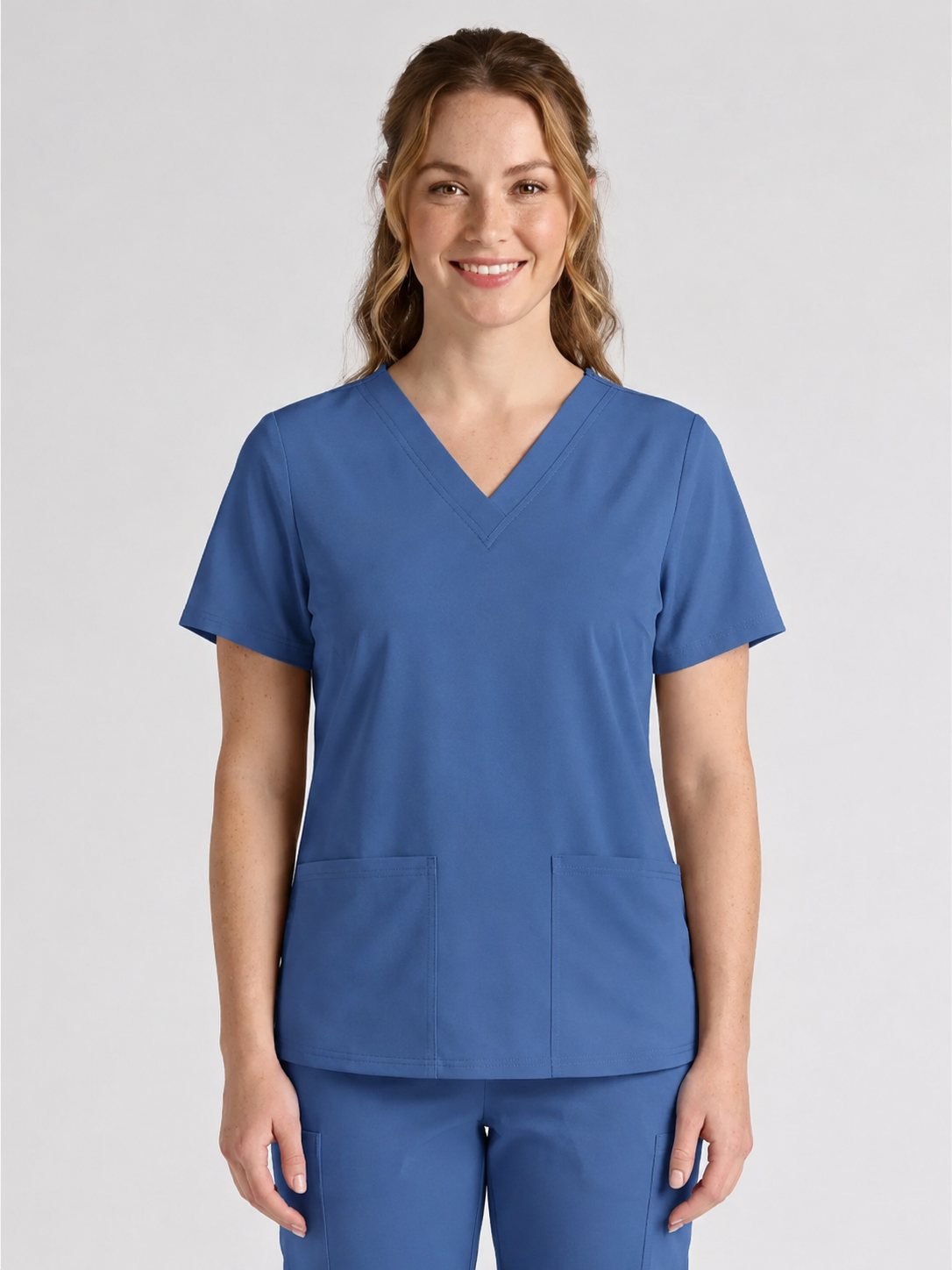 Women's Cura DualPocket Scrub Top