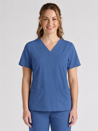 Women's Cura DualPocket Scrub Top