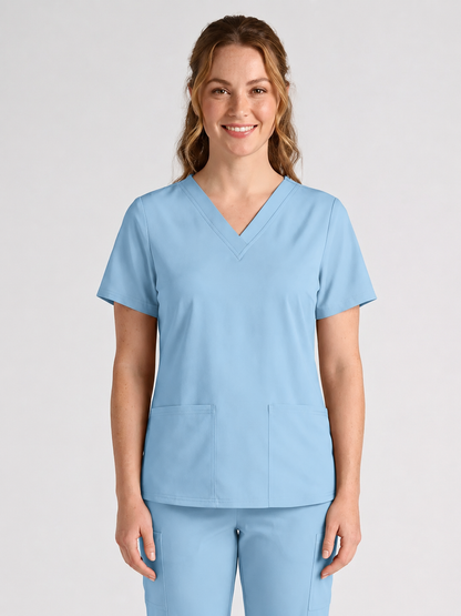 Women's Cura DualPocket Scrub Top