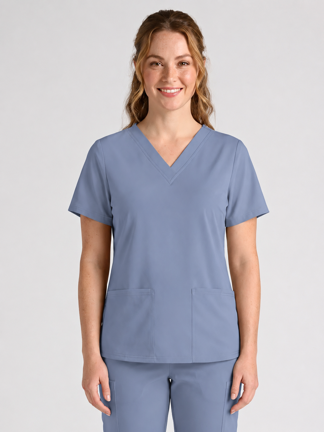 Women's Cura DualPocket Scrub Top