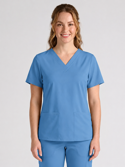 Women's Cura DualPocket Scrub Top