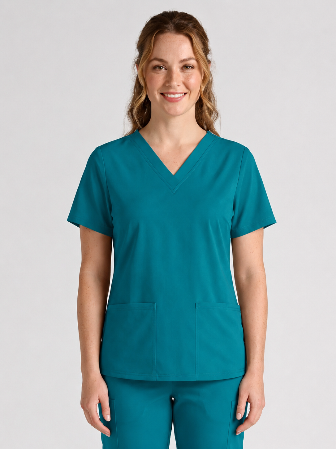 Women's Cura DualPocket Scrub Top