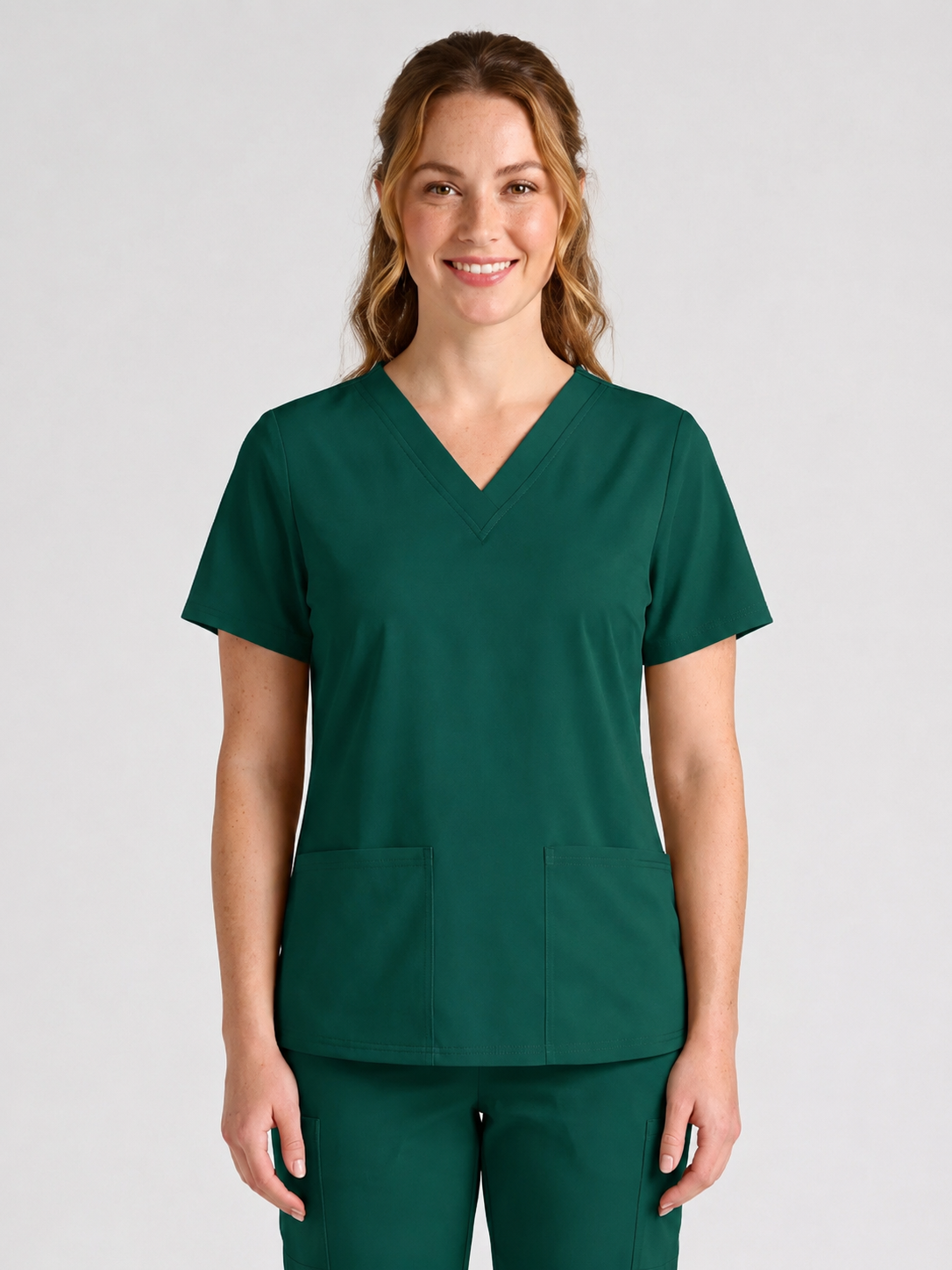 Women's Cura DualPocket Scrub Top