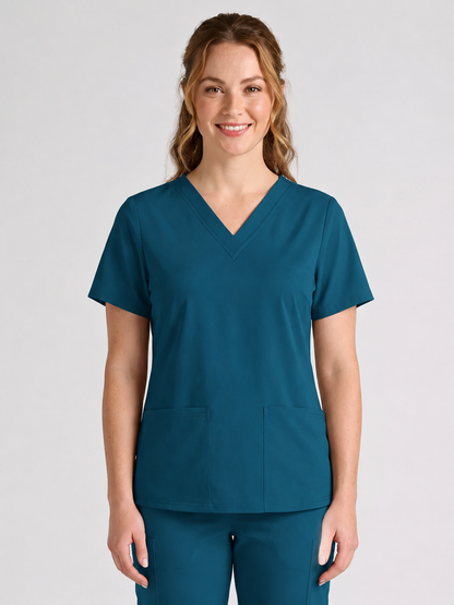 Women's Cura DualPocket Scrub Top
