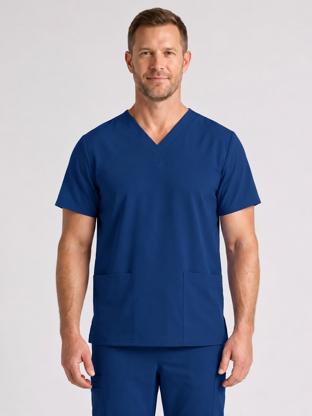 Men's Cura DualPocket Scrub Top