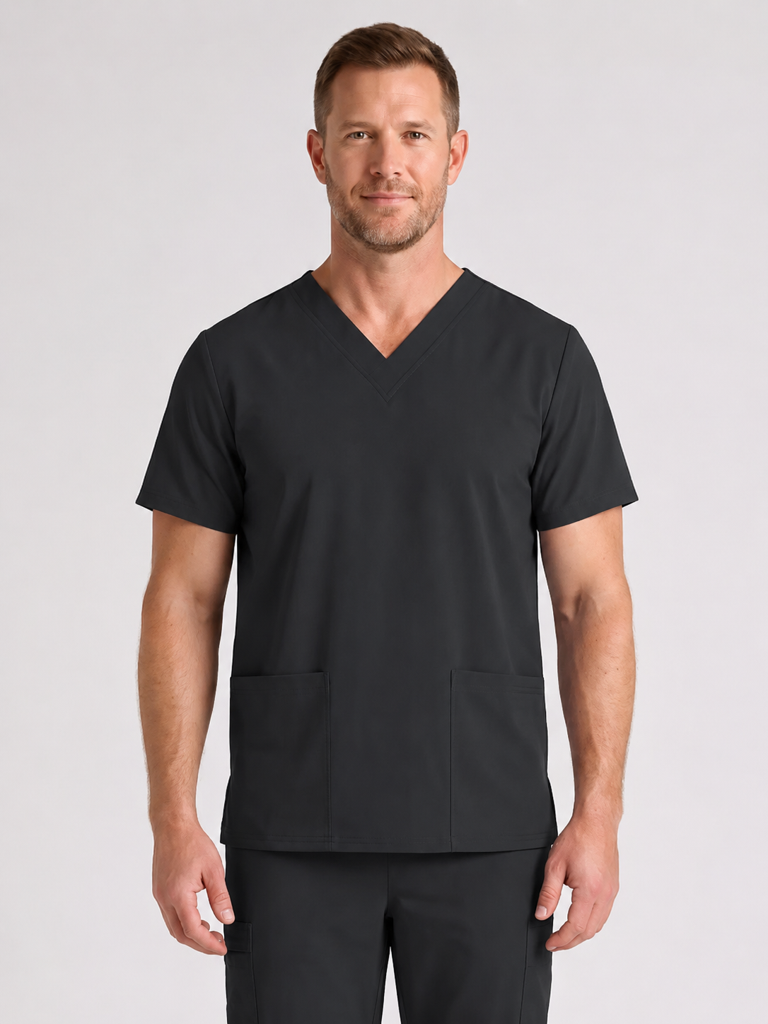 Men's Cura DualPocket Scrub Top