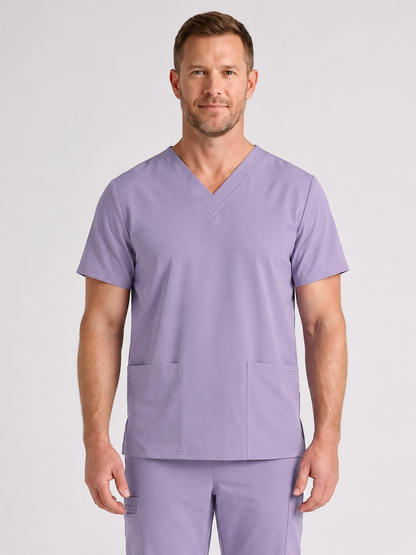 Men's Cura DualPocket Scrub Top