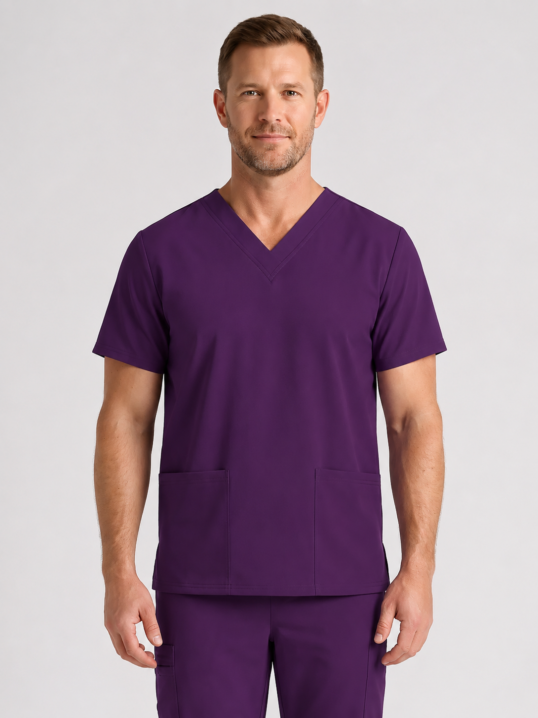 Men's Cura DualPocket Scrub Top