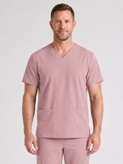 Men's Cura DualPocket Scrub Top