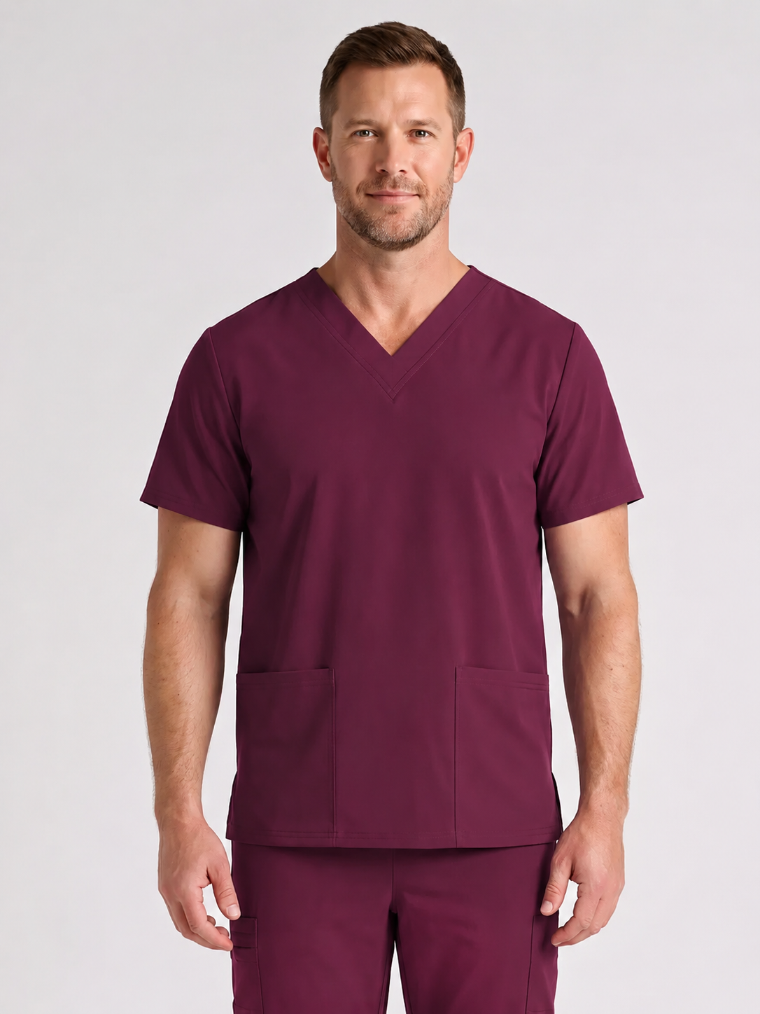 Men's Cura DualPocket Scrub Top