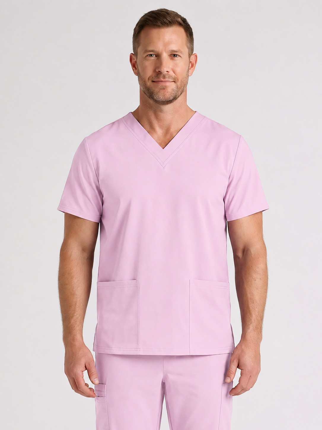Men's Cura DualPocket Scrub Top